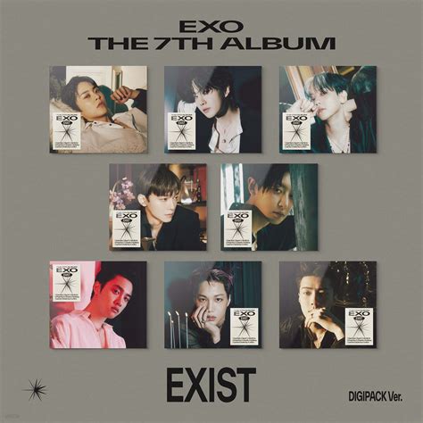 엑소 Exo 7집 Exist Digipack Ver 8종 Set 예스24