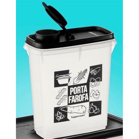 Porta Farofa Tupperware Porta Farofa Pop Box Tupperware Shopee Brasil