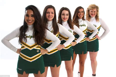 Nottingham University Cheerleaders Strip For Naked Charity Calendar