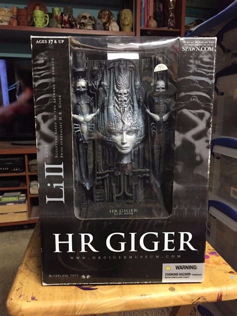 Hr Giger Li Ii 2 Mcfarlane Toys Sculpture Hr Limited 2004 Opened