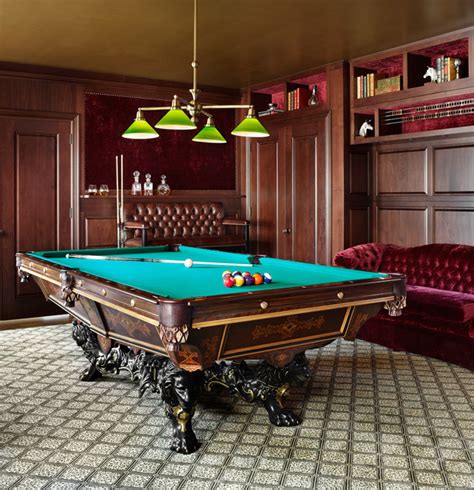 18 Stunning Billiard Room Designs For More Entertainment In The Home