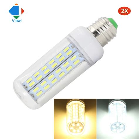 Viewi 2X Lampada Led E27 E14 B22 Super Bright 110v 220v Bulb Lighting