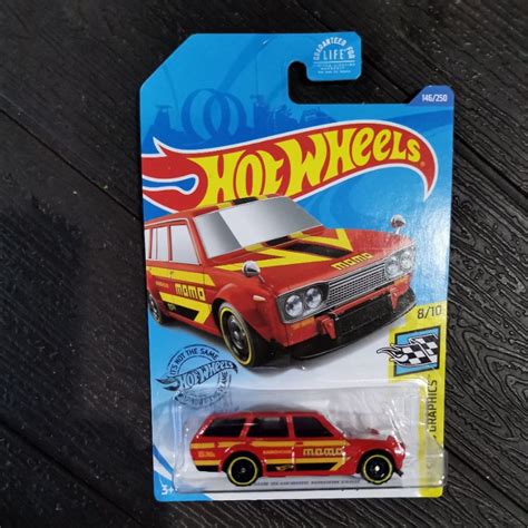 Datsun Bluebird Wagon Momo Hot Wheels Mainline Speed