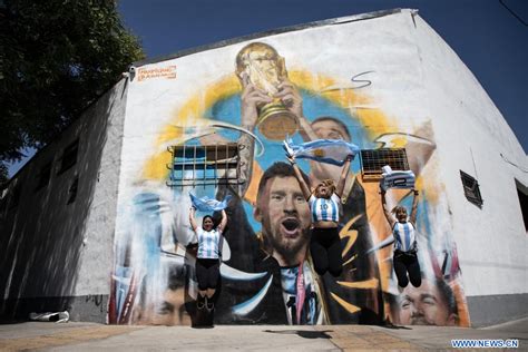 ESPECIAL Murales Retratan A Messi En Buenos Aires Spanish Xinhuanet