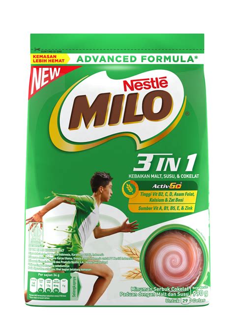 Produk Milo In Pouch Kg Milo Indonesia