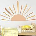 Amazon Ecam Half Sun Wall Decal Boho Decals Sunshine Large