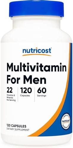 Amazon Nutricost Multivitam Nico Para Hombres C Psulas