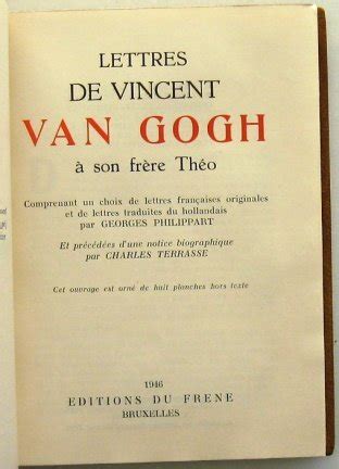 Lettres de Vincent van Gogh à son frère Théo 1 800 Binding