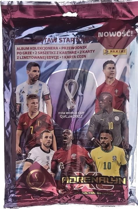 World Cup Qatar 2022 Mega Zestaw Startowy Album 12977634373