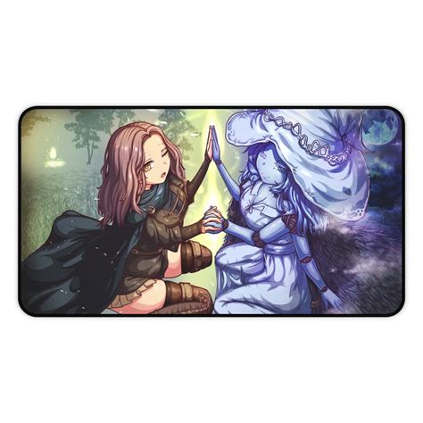 Kawaii Melina And Ranni The Witch Elden Ring Gaming Desk Mat Anime Mousepad Non Slip Playmat Etsy