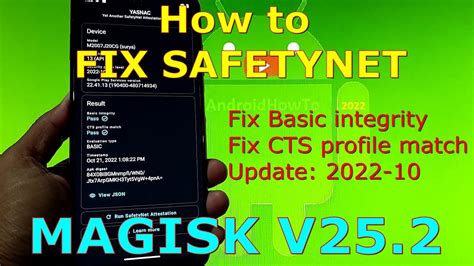 How To Fix Safetynet Magisk V Android Aosp And Stock Rom