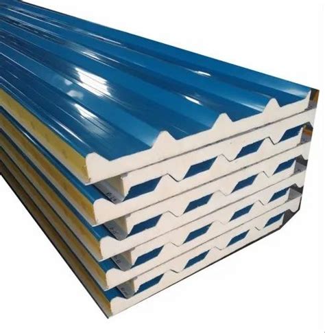 Jindal Color Coated SANDWICH PUF Panel FOR ROOF FROM 20MM TO 150MM For