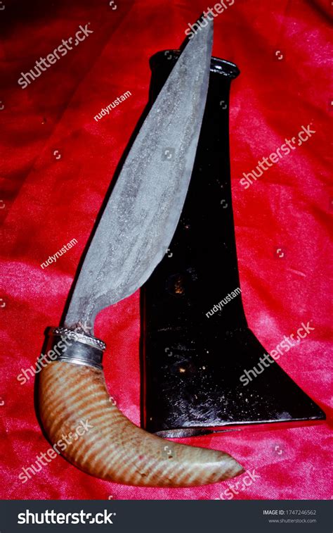 Badik Traditional Weapon South Sulawesi Especially Stock Photo (Edit ...