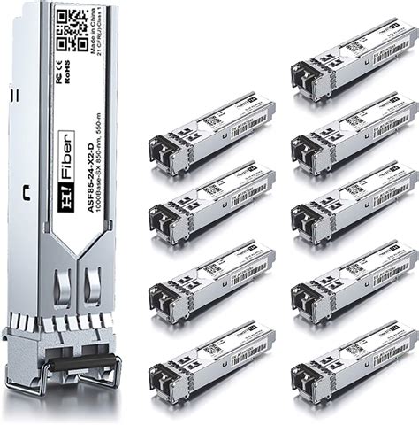 Hfiber 125g Multimode Sfp Lc Module 1000base Sx Sfp Transceiver Mmf