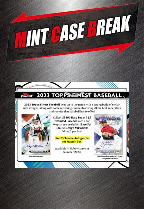 ミント本部 スポーツトレカ＆tcgショップ On Twitter 「2023 Topps Finest Baseball Hobby