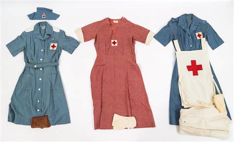 At Auction: INTER WAR - WWII AMERICAN RED CROSS UNIFORMS