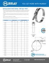 Sealing Band Clamp Tbls Series Murray Corporation Expansion