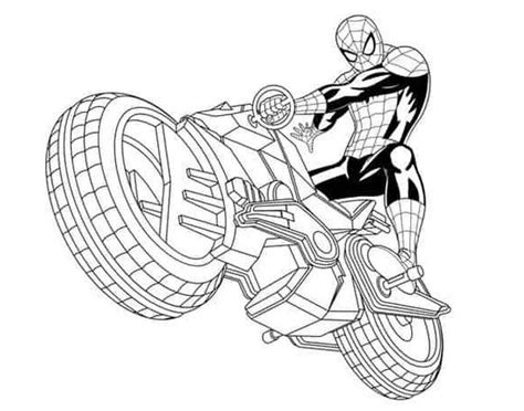 Spiderman Motorcycle Spiderman Fight Superhero Spiderman Spiderman