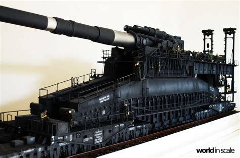 German Railway gun 80cm K(E) "DORA" - 1/35 by Soar ART Workshop - Ready ...