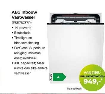 Aeg Inbouw Vaatwasser Aanbieding Bij EP Beerepoot