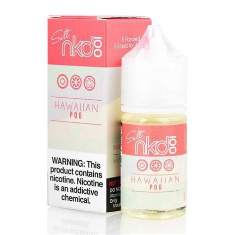 Ess Ncia Para Vaper Naked Salt Hawaiian Pog Ml No Paraguai