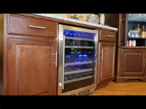 Diy Built In Wine Fridge Newair 46 Bottle 24 You