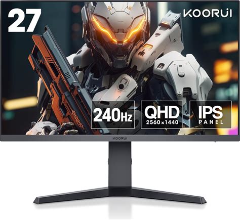 KOORUI Gaming Monitor 27E3QK Monitor QHD Da 27 Pollici 240Hz 1ms