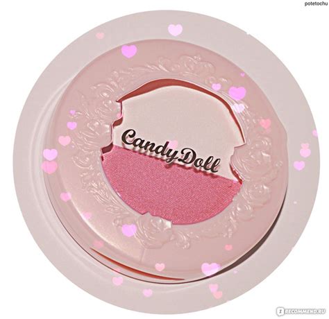 Румяна Candy Doll Cheek Color Duo Pink Милые японские румяна отзывы