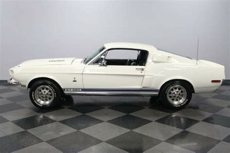 Classic Vintage Muscle Car Restored Stang Wimbledon White Toploader