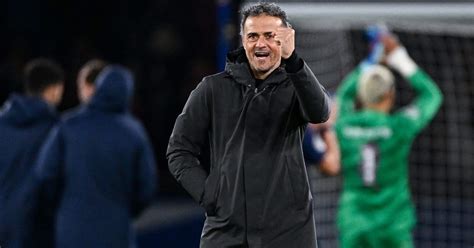 Psg Le Groupe Très Compétitif De Luis Enrique Pour Nice