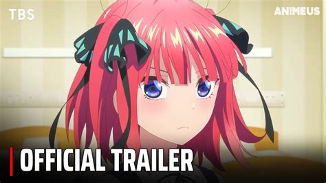 The Quintessential Quintuplets New Anime Official Trailer