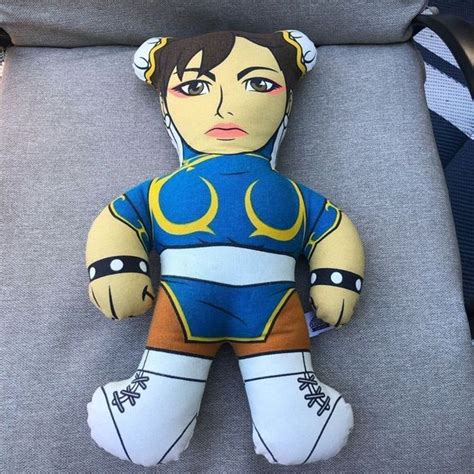 Street Fighter Toys Flophouse Pancakesstreet Fighter Girl Chun Li Pillow Plush Rare 7 Poshmark