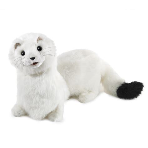 Folkmanis Ermine Puppet Canadian Puppet Shop