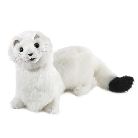 Ermine Hand Puppet Folkmanis