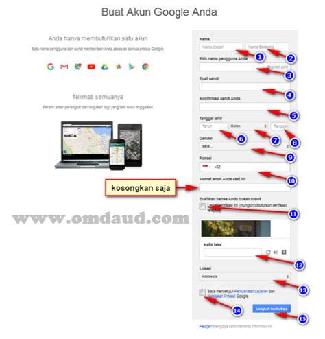 Cara Membuat GMAIL Baru Dengan Langkah Mudah Khusus Pemula Om Daud