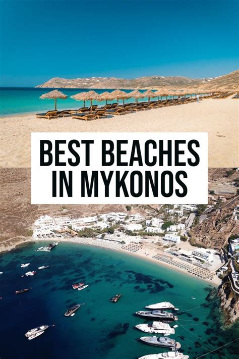 Best Beaches In Mykonos 10 Beaches Not To Miss Greek Islands Vacation Mykonos Beaches Mykonos