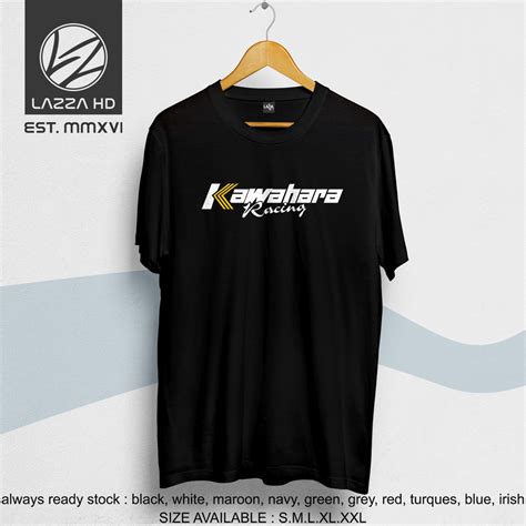 Jual Kaos Baju T Shirt Logo Kawahara Racing Elegan Distro Keren