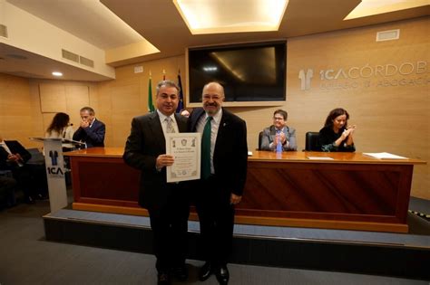 El homenaje del Colegio de la Abogacía de Córdoba a los profesionales