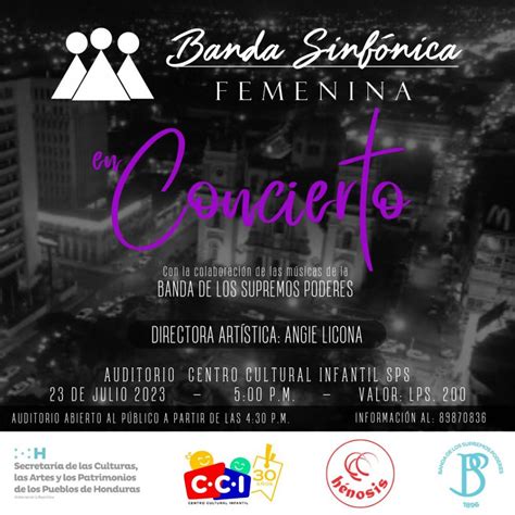 Sinfónica Femenina dará concierto en San Pedro Sula este 23 de julio