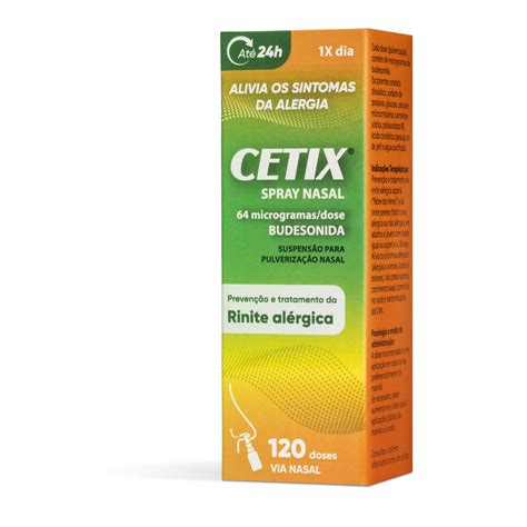 Qual O Melhor Spray Nasal Para Rinite Alérgica - Cetix Spray Nasal Rinite Alérgica Cetix | Wells