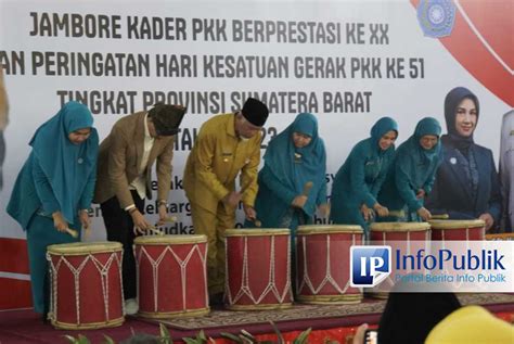 Infopublik Mahyeldi Buka Jambore Kader Pkk Berprestasi