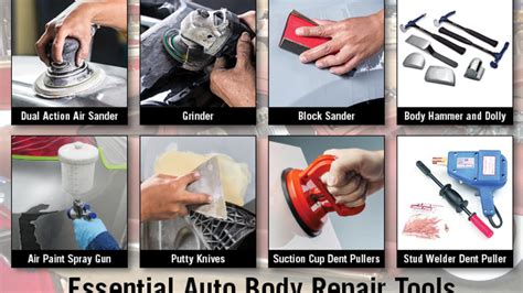 8 Essential Auto Body Repair Tools For Collision Professionals