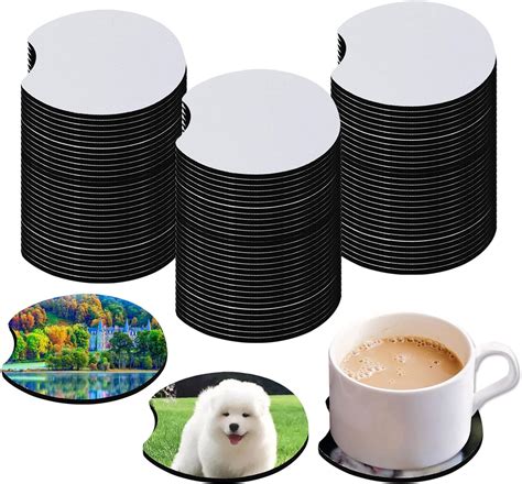 Amazon Pcs Sublimation Coasters Blanks Bulk In Circular