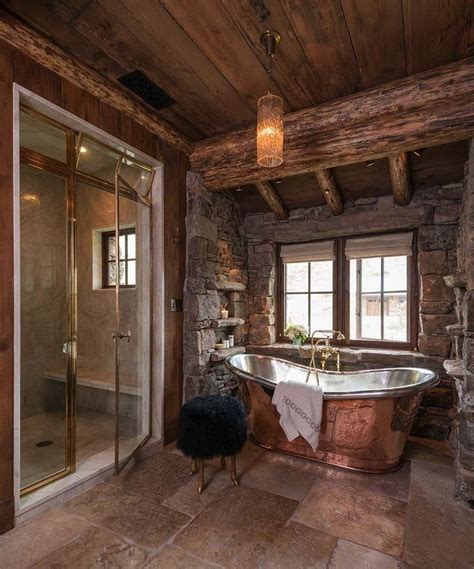 Awesome Rustic Bathroom Decorating Ideas Rustic Bathroom Designs