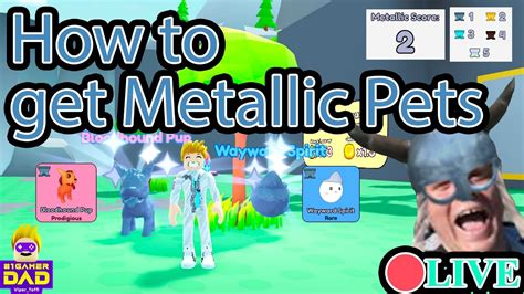 Live How To Get Metallic Pets In Collect All Pets On Roblox End Game