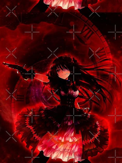 Kurumi Tokisaki Date A Live T Shirt For Sale By Javamaster44 Redbubble Anime Graphic T