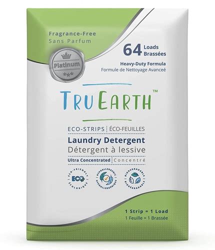 Tru Earth Laundery Detergent Eco Strips Fragrance Free Strips