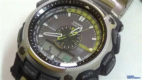 Casio Pro Trek PRW 5000T 7ER YouTube