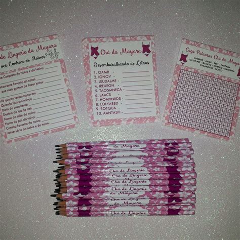 Kit Brincadeiras Ch De Lingerie L Pis Elo