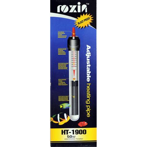 Termostato Roxin HT 1900 50W Para Aquários Loja Pet Niva Produtos